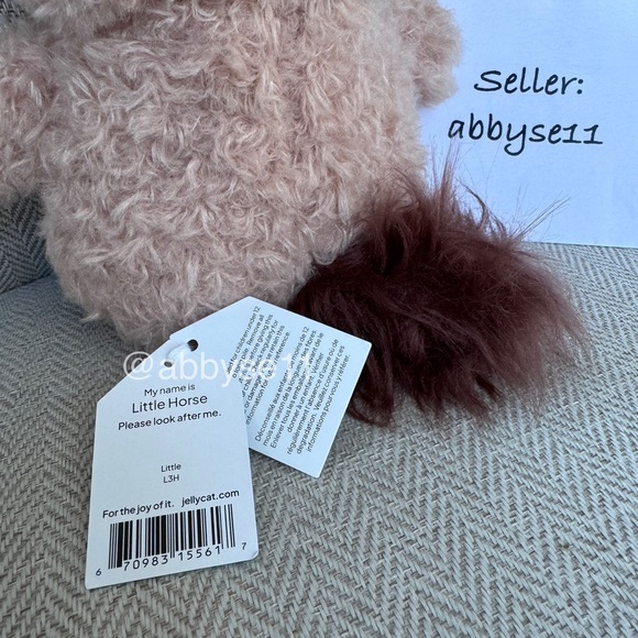 Jellycat Little Horse Plush Toy NWT Authentic L3H - Picture 5 of 5